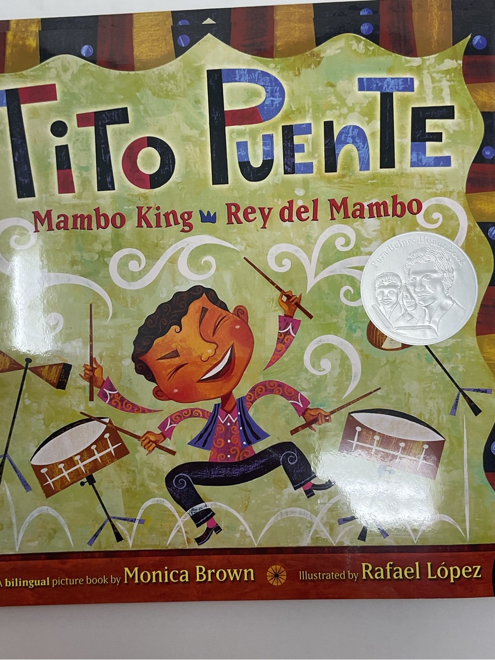 Tito Puente Kids Picture Book - Green Cover